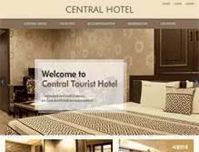 Tablet Screenshot of central-hotel.co.kr
